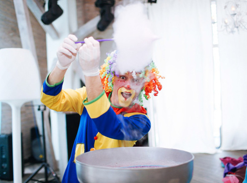 Шоу сладкой ваты