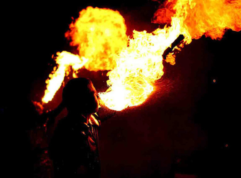 Fire show