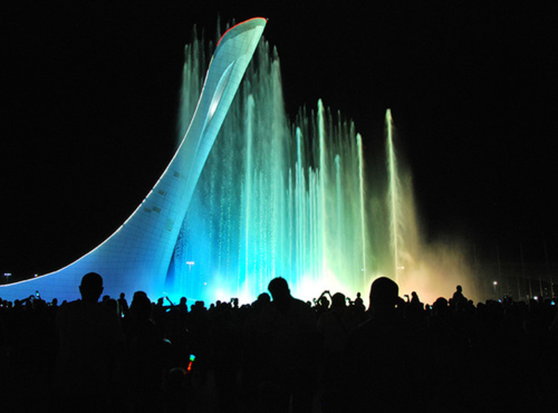 Шоу фонтанов
